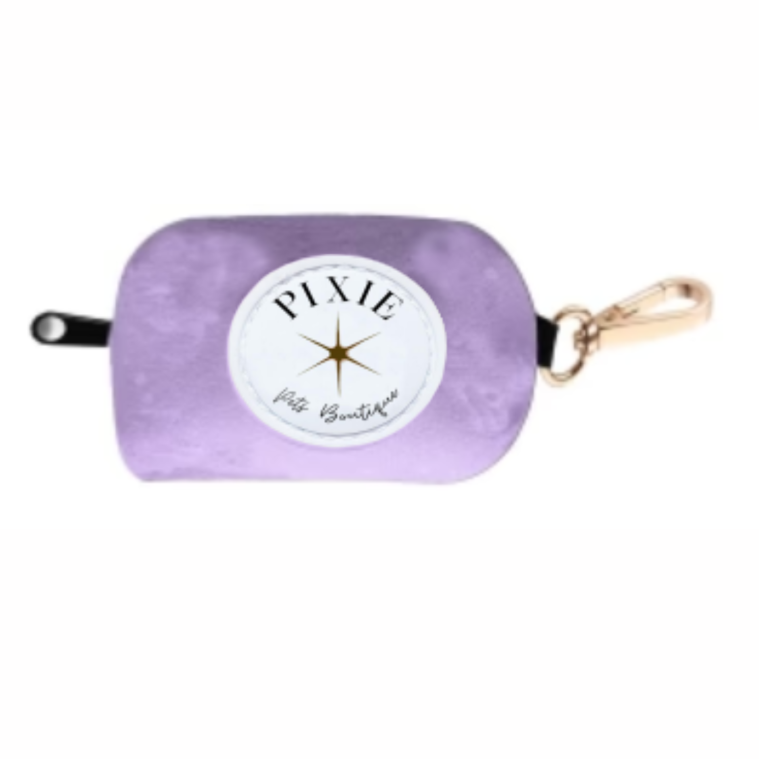 Waterproof Dog Poop Bag Holder: Lilac