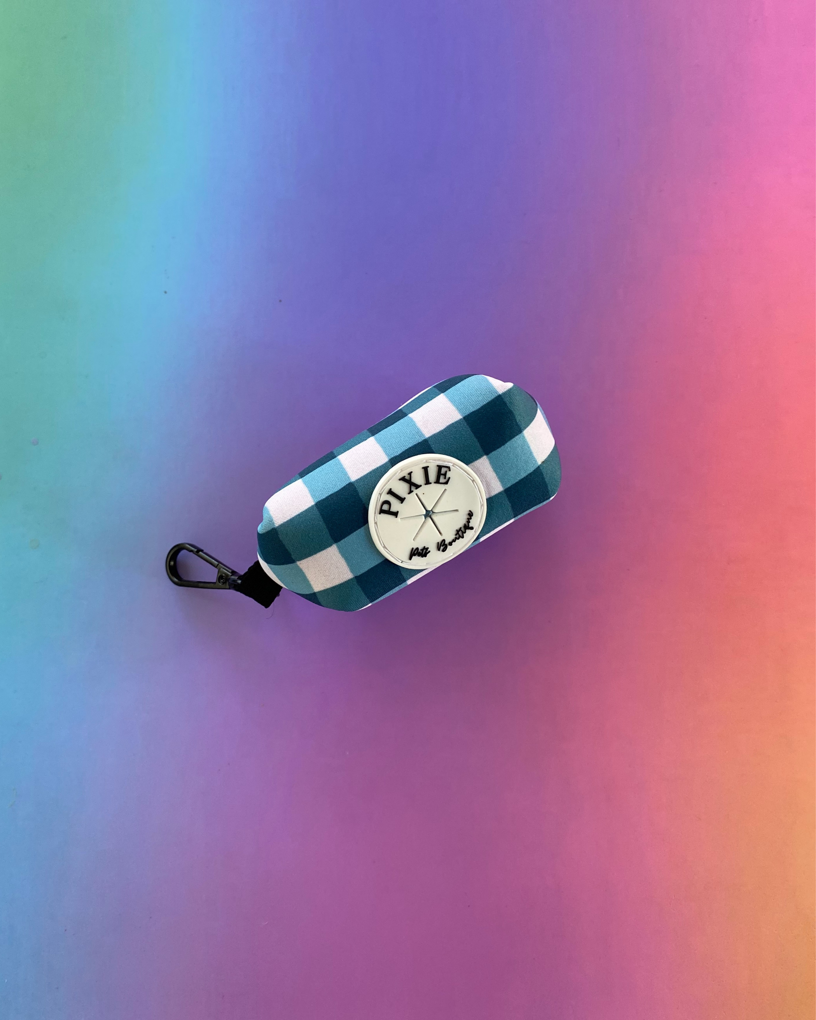 Gorgeous Gingham: Dog Poop Bag Holder