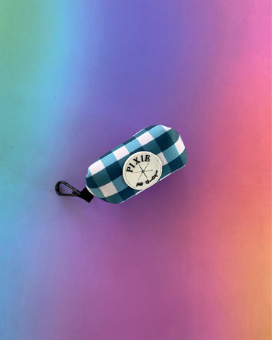 Gorgeous Gingham: Dog Poop Bag Holder