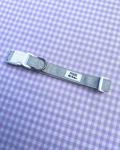 Sliver Glitter: Dog Collar