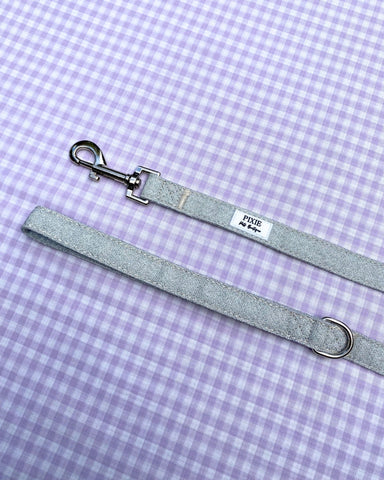 Silver Glitter: Dog Leash
