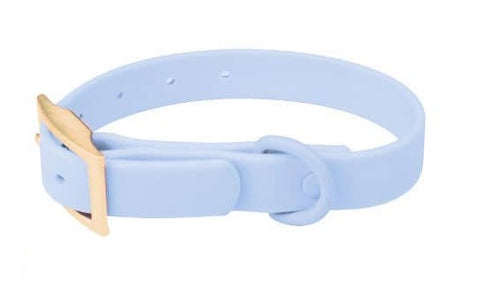 Waterproof Dog Collar: Sky Blue